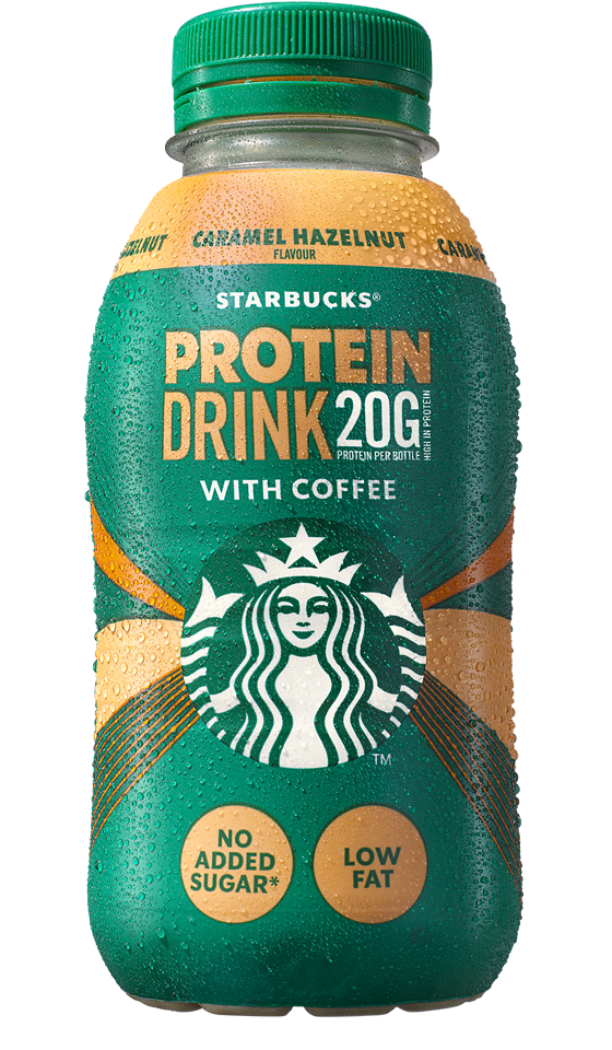 Starbucks® Protein Drink With Coffee Caramel Hazelnut Flavour