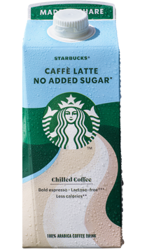 Multiserve Caffè Latte No Added Sugar Starbucks®
