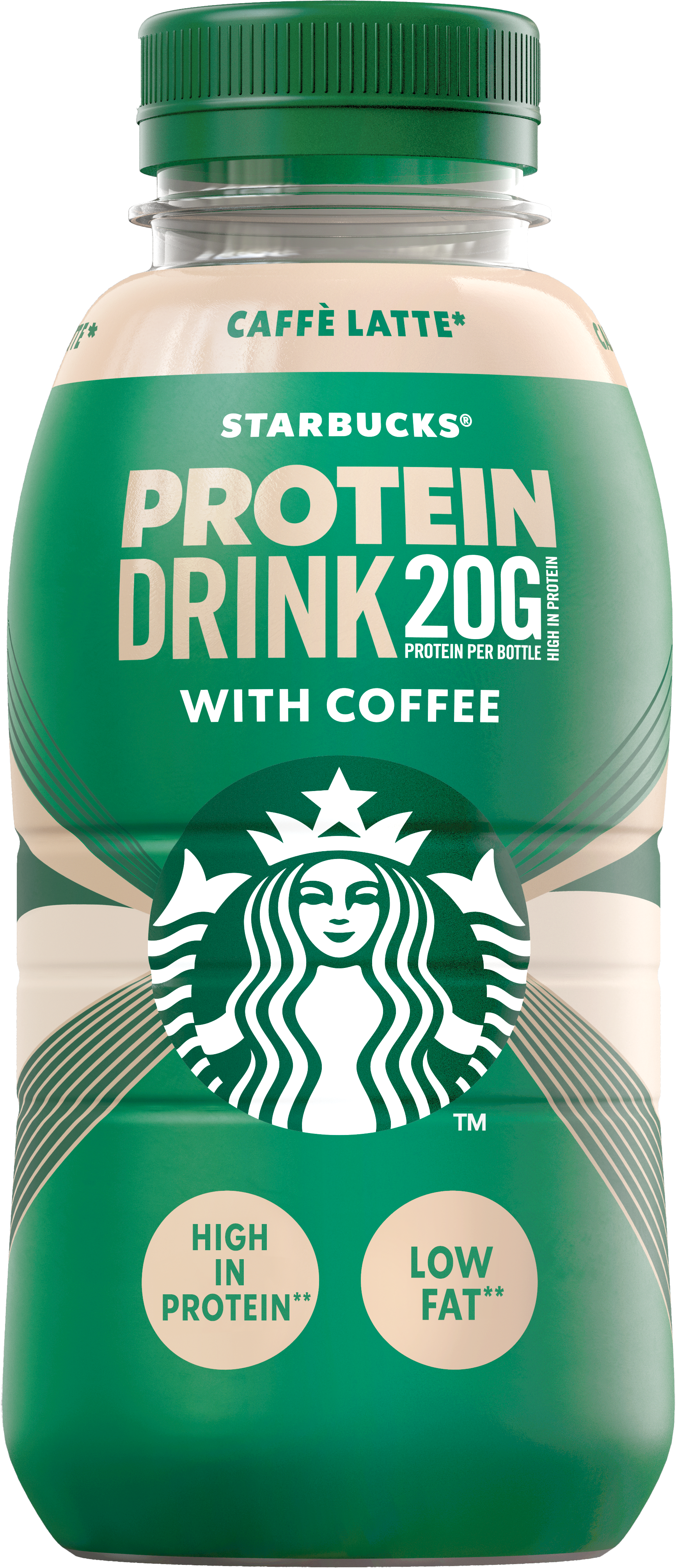 Boisson protéinée Starbucks au café
