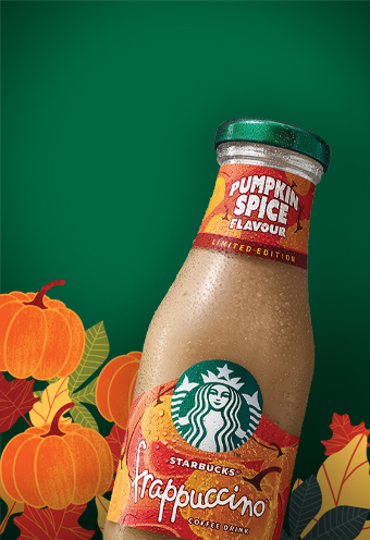 Starbucks Frappuccino® Pumpkin Spice Limited Edition iced coffee